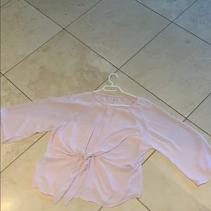 Pink blouse women’s M